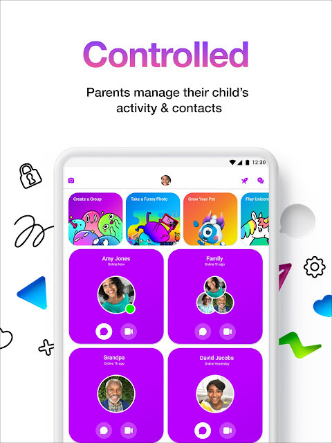 Messenger Kids – The Messaging App for Kids_modkill.com