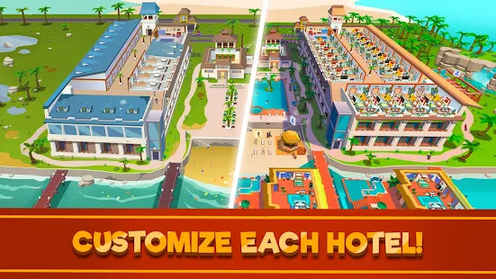 Hotel Empire Tycoon - Idle Game Manager Simulator (mod) screenshot