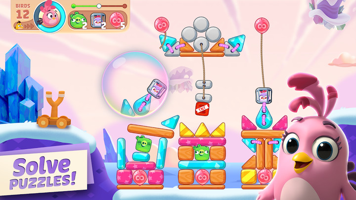 Angry Birds Journey(lots of gold coins) screenshot image 4_modkill.com