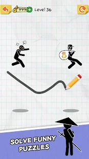 Draw 2 Save: Stickman Puzzle(Get rewarded for not watching ads) Game screenshot  3