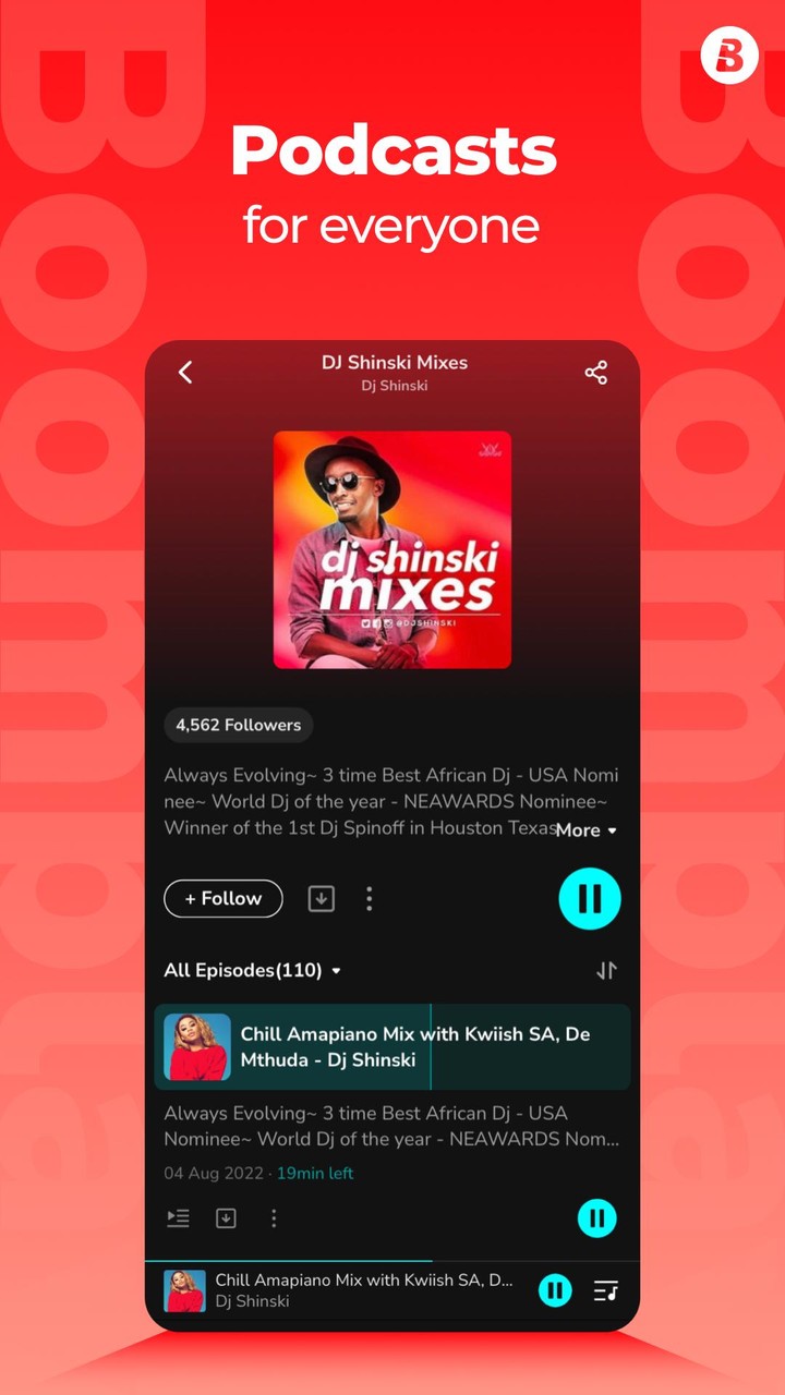Boomplay: Music Downloader Ảnh chụp màn hình trò chơi