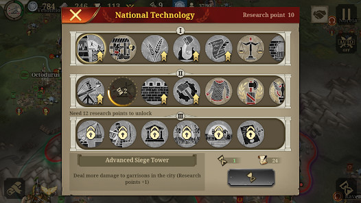 Great Conqueror: Rome- Offline(MOD) screenshot image 1_playmods.net