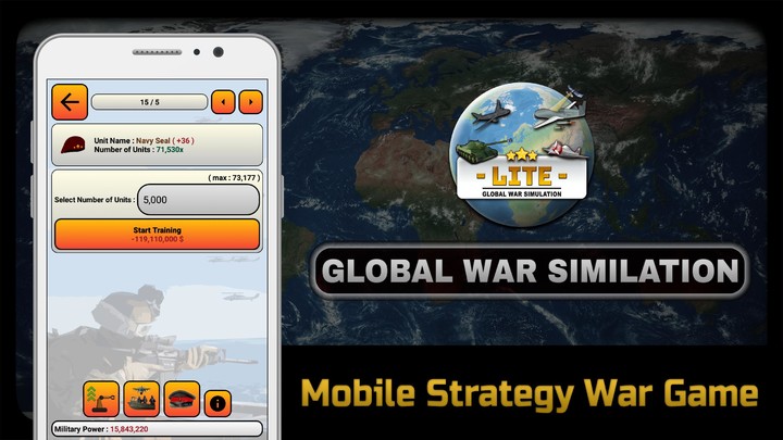 Global War Simulation LITE‏