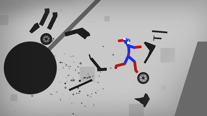 Stickman Physics Simulator(Free Shopping) screenshot image 1_playmod.games