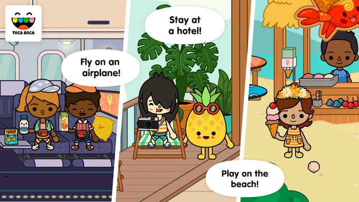Toca Life: Vacation(play for free) screenshot image 1_playmods.net