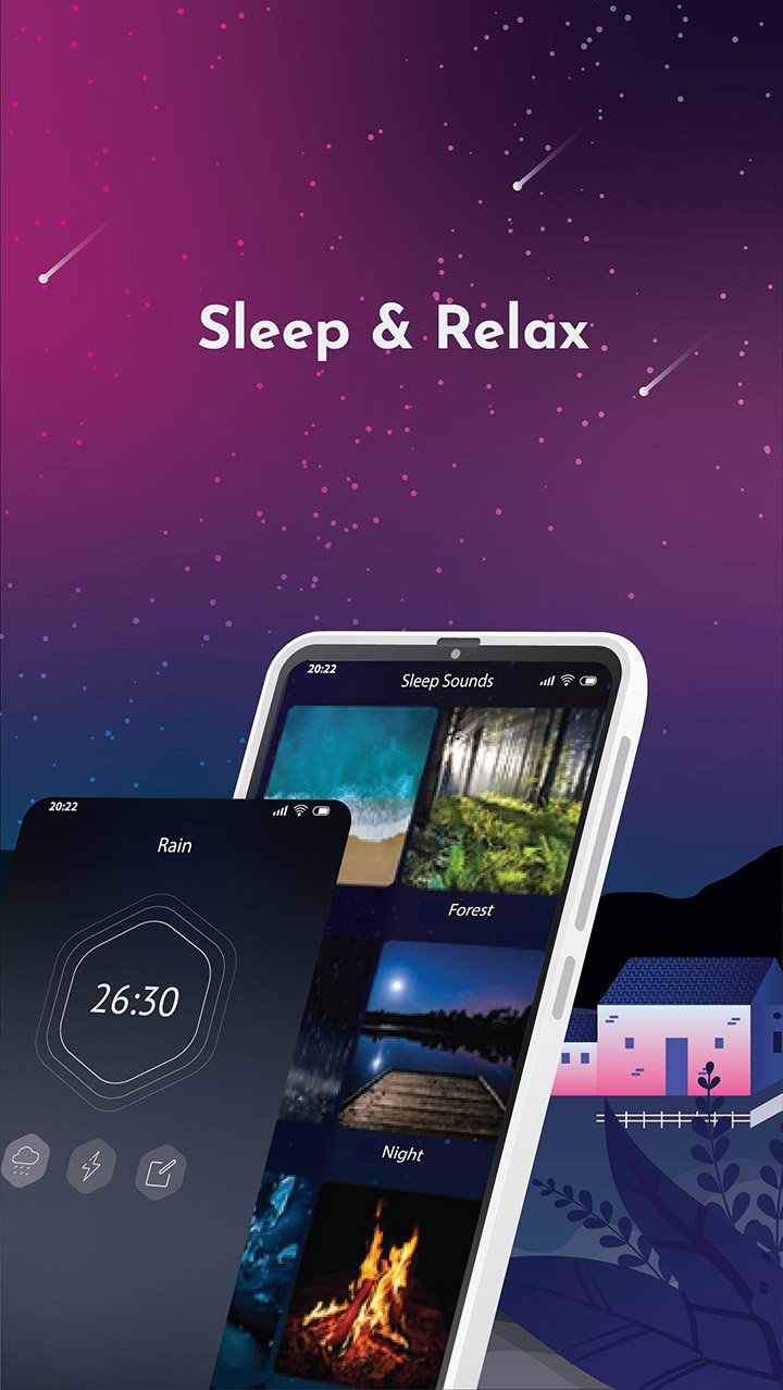 Sleep Sounds - relaxing sounds(Premium Unlocked) screenshot image 1