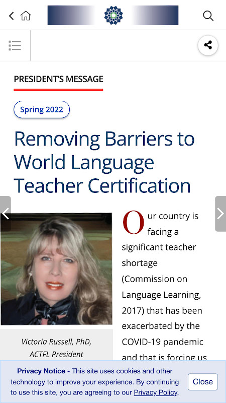 The Language Educator Magazine