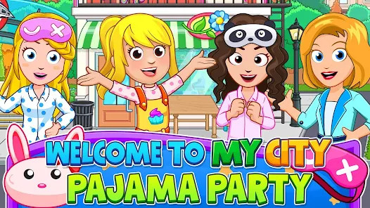 My City  Pajama Party(Free download) screenshot image 1_playmod.games