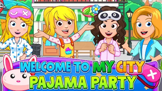 My City  Pajama Party(Free download) screenshot image 1_playmods.games