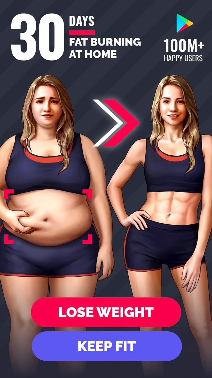 Lose Weight App for Women(Unlocked) screenshot image 1_playmod.games