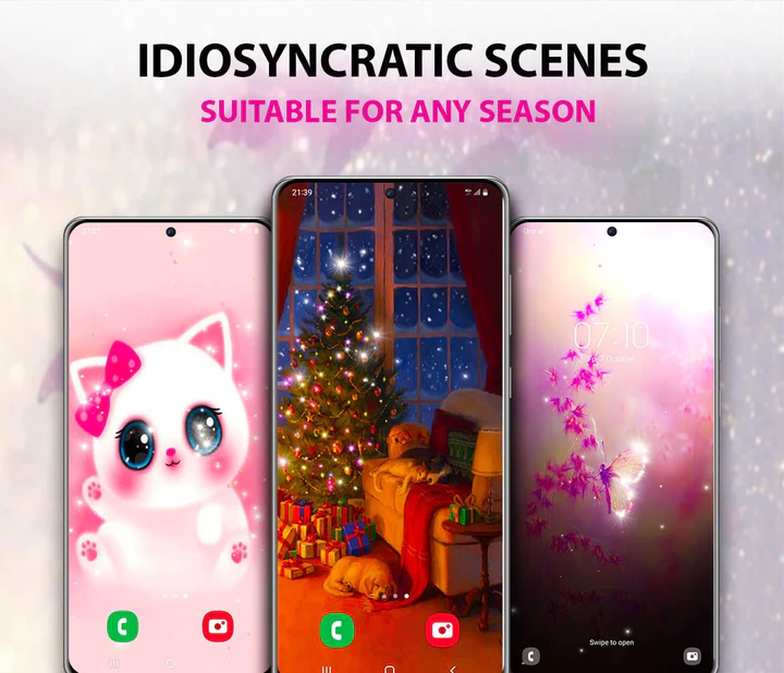 Download Glitter Live Wallpaper MOD APK for Android Download Glitter Live Wallpaper MOD APK for Android