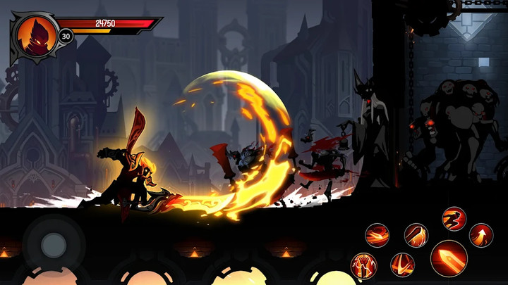 Shadow Knight: Ninja Đánh Nhau(Sự bất tử) screenshot image 3 Ảnh chụp màn hình trò chơi