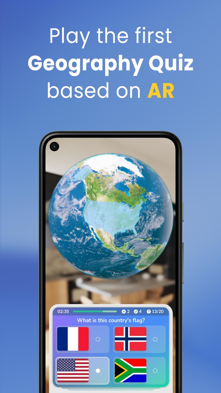 GeoGeek AR - Geography Quiz_playmods.games