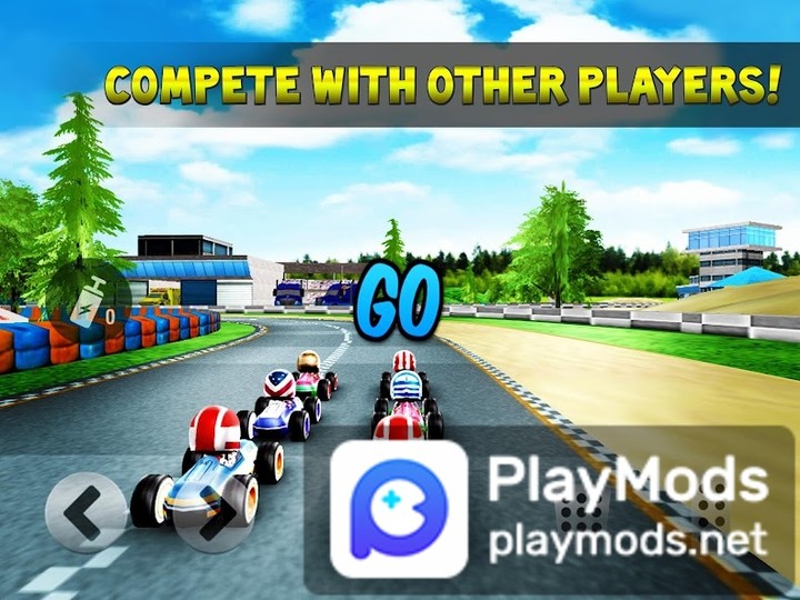 Kart Rush Racing- Online Rival(عصري) screenshot image 4