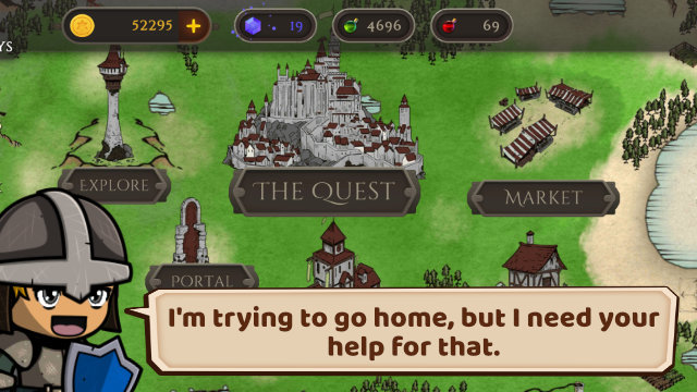 Idle Grail Quest - AFK RPG‏(أموال غير محدودة) screenshot image 1