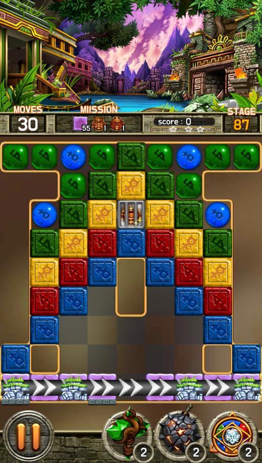Jewel Temple Island : Jewel Match 3 Puzzle