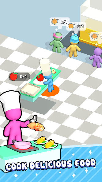 Kitchen Fever: Food Tycoon(AD Remove-Free Rewards) screenshot image 2_playmod.games