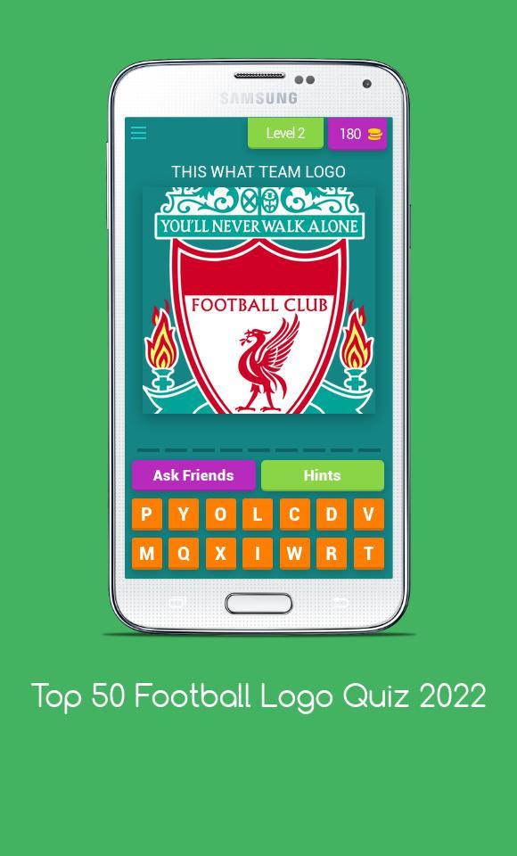 QUIZ LOGO FOOTBALL 2023 Ảnh chụp màn hình trò chơi
