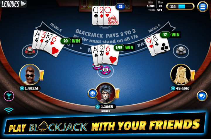 BlackJack 21 - Online Blackjack multiplayer casino_playmods.games