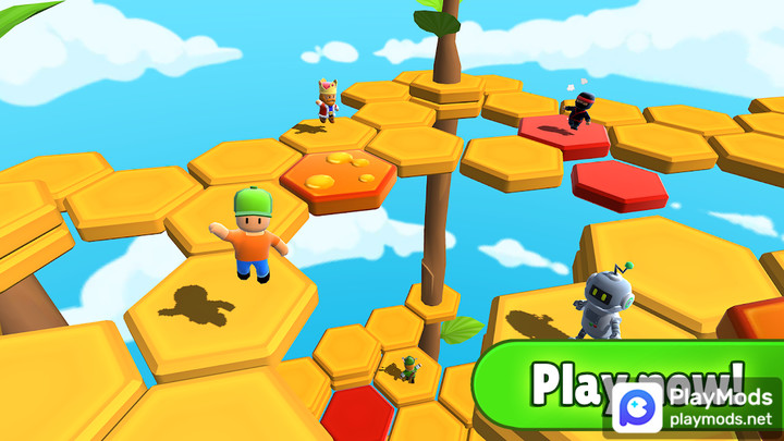 Stumble Guys(menu cài sẵn) screenshot image 5 Ảnh chụp màn hình trò chơi