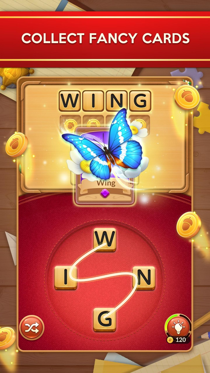 Word Card: Fun Collect Game_modkill.com