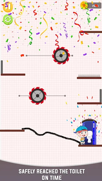 Toilet Rush Race: Puzzle Game(Tiền không giới hạn) screenshot image 4 Ảnh chụp màn hình trò chơi