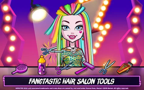 Monster High™ Beauty Shop(الغاء القفل) screenshot image 4