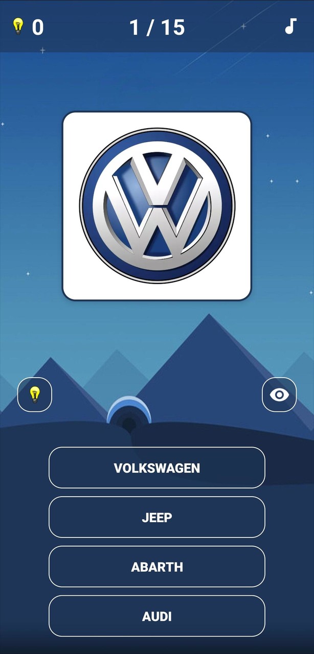 Car Logo Quiz Ảnh chụp màn hình trò chơi