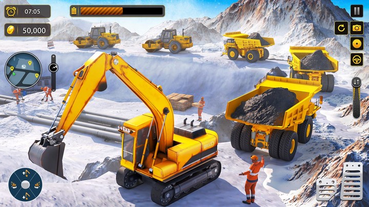 Snow Offroad Construction Game_playmod.games