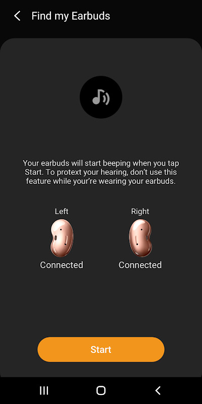Galaxy Buds Live Manager
