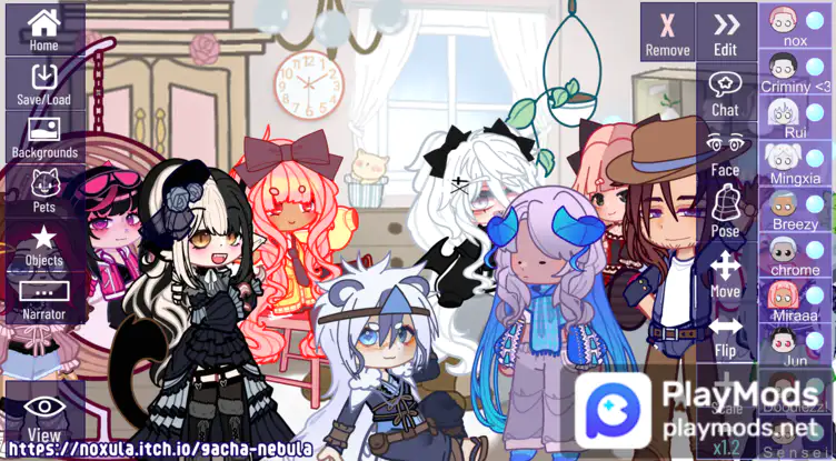 Roupa halloween gacha club