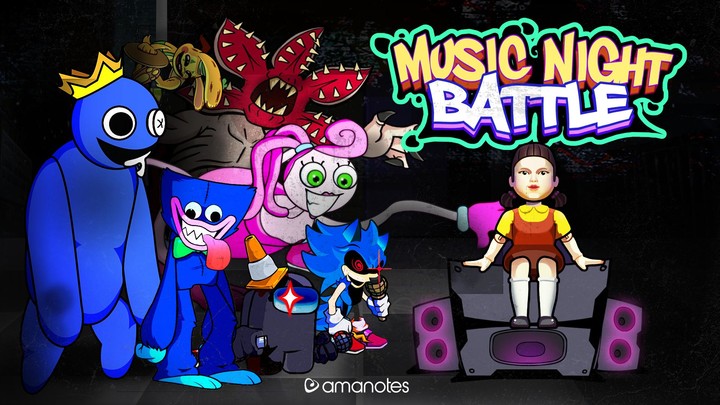 FNF Music Night Battle_playmods.games