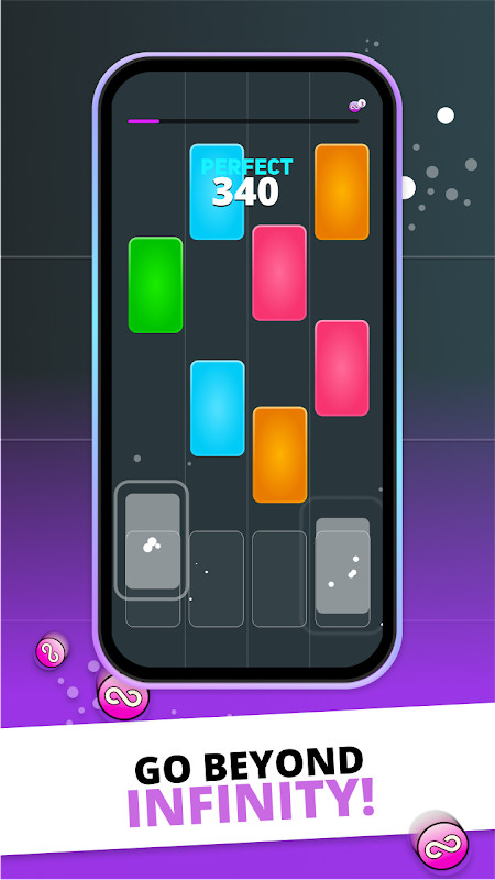 Infinite Tiles: EDM & Piano_playmod.games