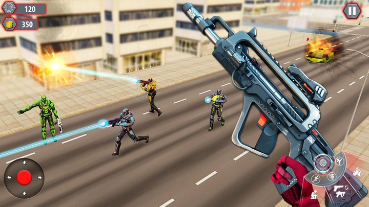 Police Robot Gun Shooting Game‏