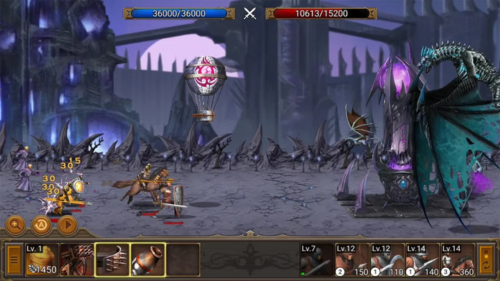 Battle Seven Kingdoms : Kingdom Wars2(Được trả tiền miễn phí) screenshot image 4 Ảnh chụp màn hình trò chơi
