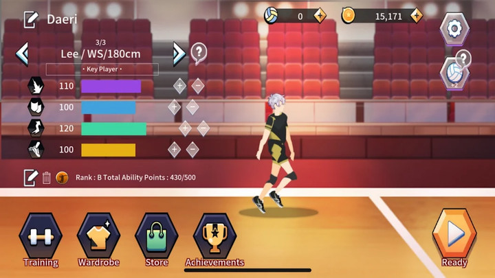 The Spike - Volleyball Story Ảnh chụp màn hình trò chơi