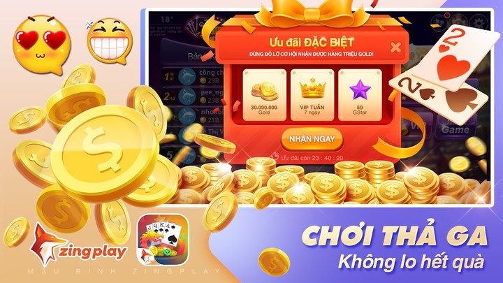 Poker VN ZingPlay ( Mậu Binh)_playmod.games