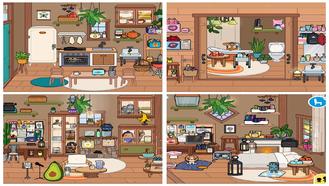 Shanqiu's Sea View Room(Tropical resort) For Toca Life World Mods