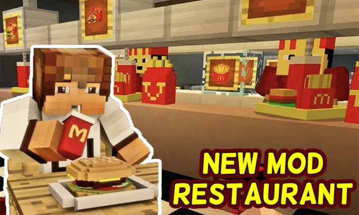 下载安卓版fast Food Addon For Minecraft V2 Mod Apk