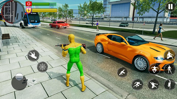 Spider Rope Hero : Crime City_playmods.games