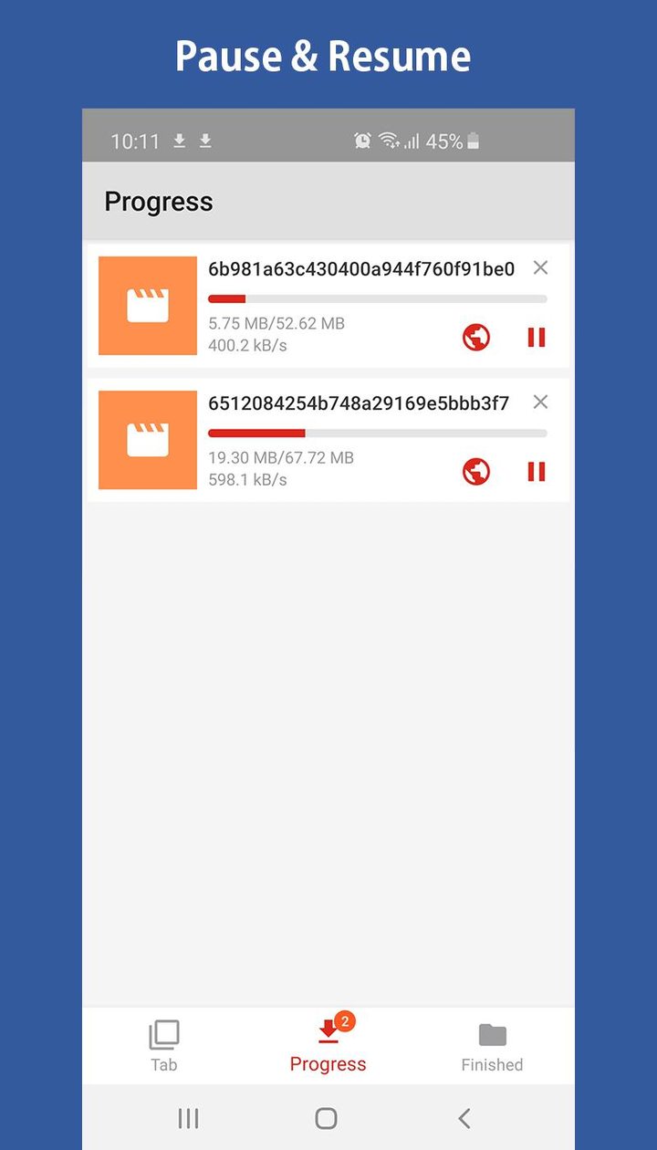 All Video Downloader : Free HD Ảnh chụp màn hình trò chơi