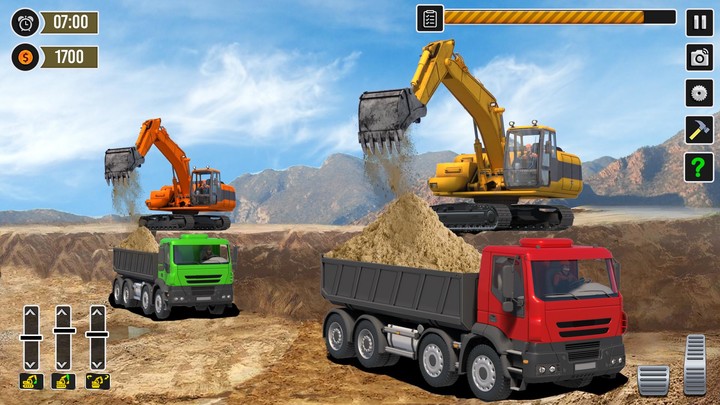 Grand Sand Excavator Simulator Ảnh chụp màn hình trò chơi