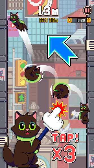 Cat Jump(Unlimited Money) screenshot image 4_playmods.games