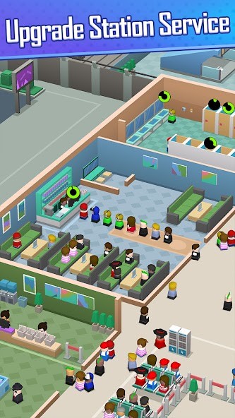 Idle Railway Tycoon(Unlimited currency) screenshot image 1_playmods.net