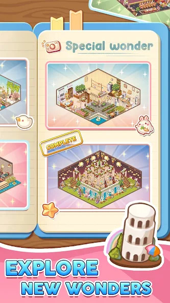 Kawaii Puzzle Kawaii Pocket World 2D(Unlimited Tips) screenshot image 5_modkill.com