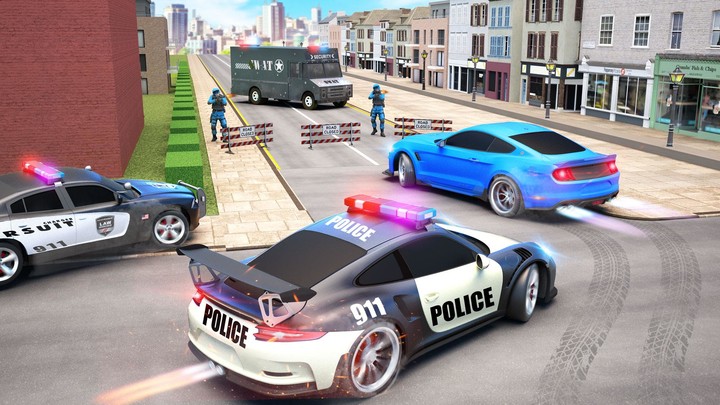 Police Car Chase: Police Games Ảnh chụp màn hình trò chơi