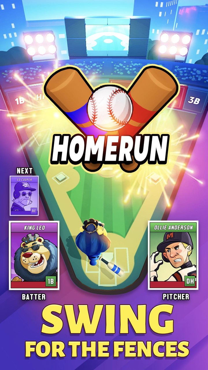 Super Hit Baseball Ảnh chụp màn hình trò chơi