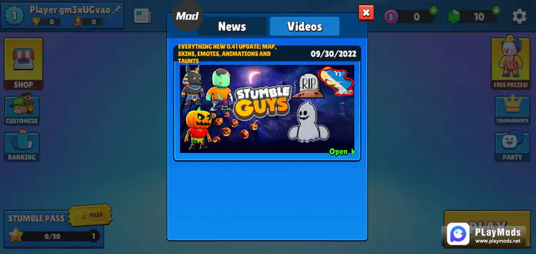 RESGATEI TODAS AS SKINS DE HALLOWEEN DISPONÍVEIS NA LOJA DO STUMBLE GUYS! 