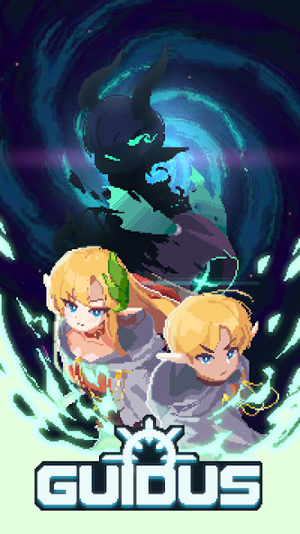 Guidus : Pixel Rogue-like RPG(Tiền không giới hạn) screenshot image 1 Ảnh chụp màn hình trò chơi