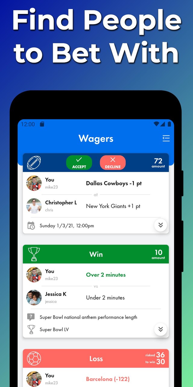WagerLab Bet on Sports & Props